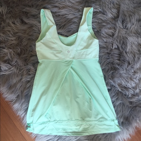 Teal Lululemon Top Size 4 - Picture 4 of 8